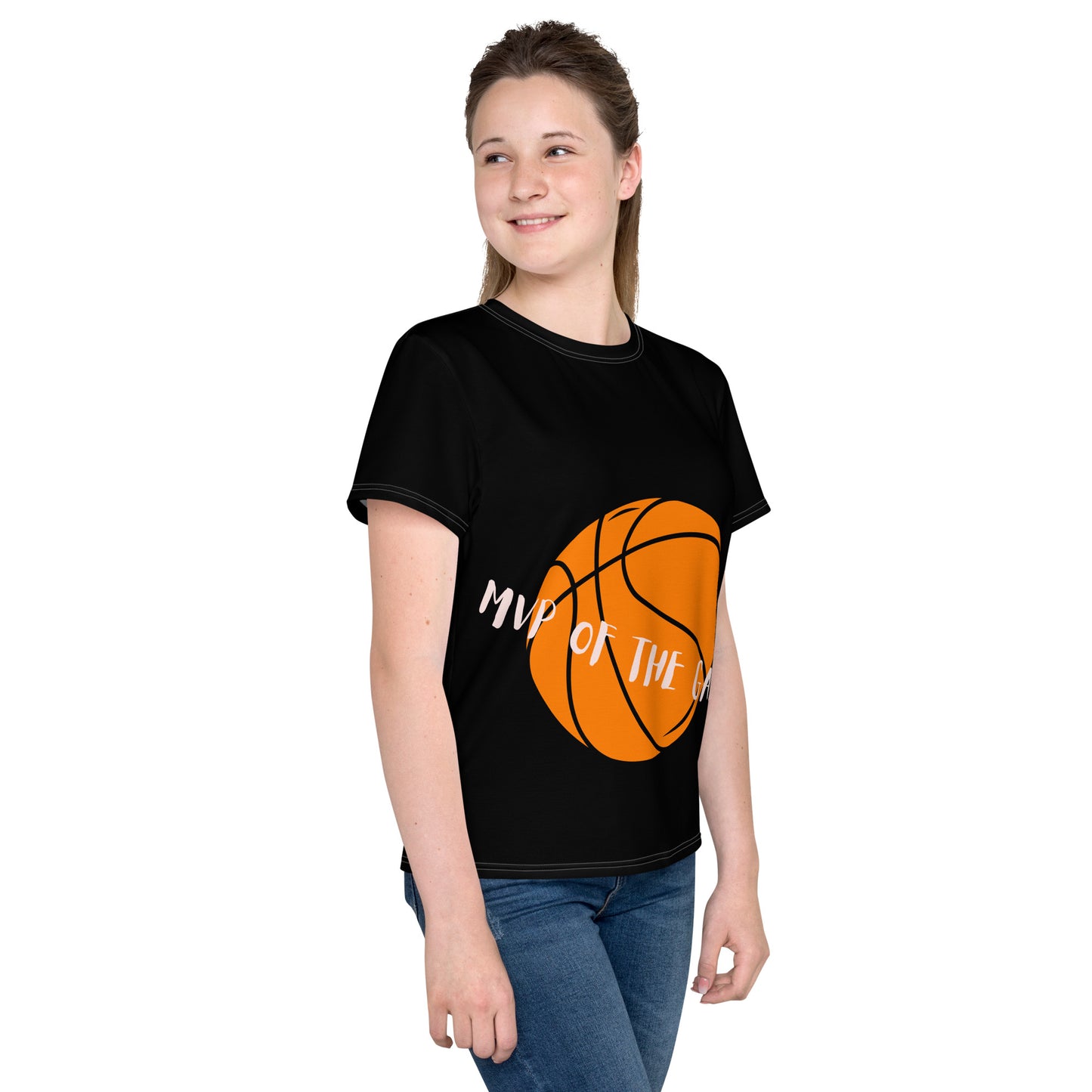 MVP basketball crew neck t-shirt