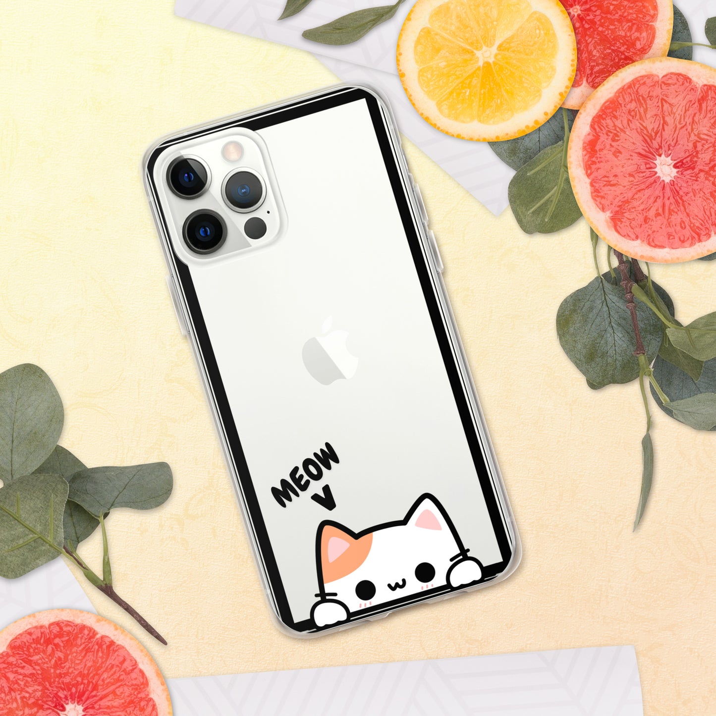 Clear Cat Case for iPhone®