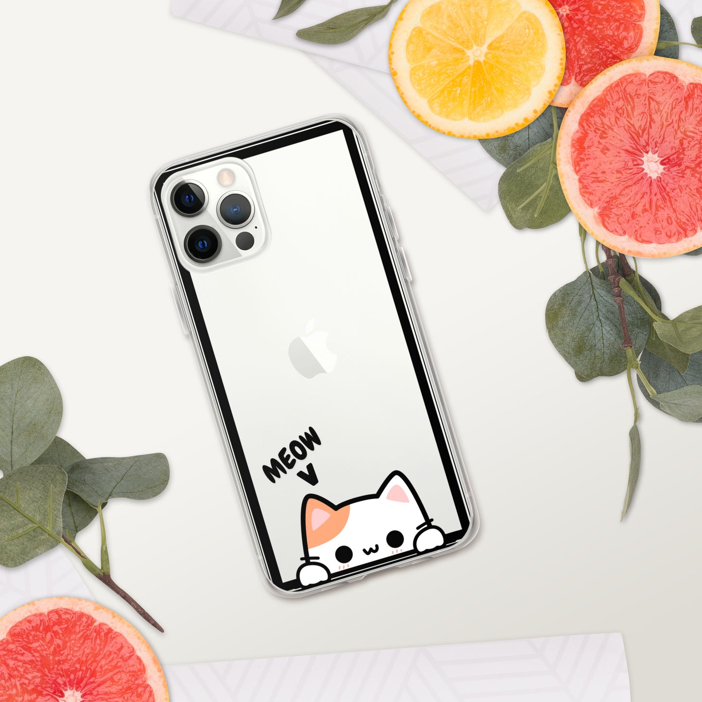 Clear Cat Case for iPhone®