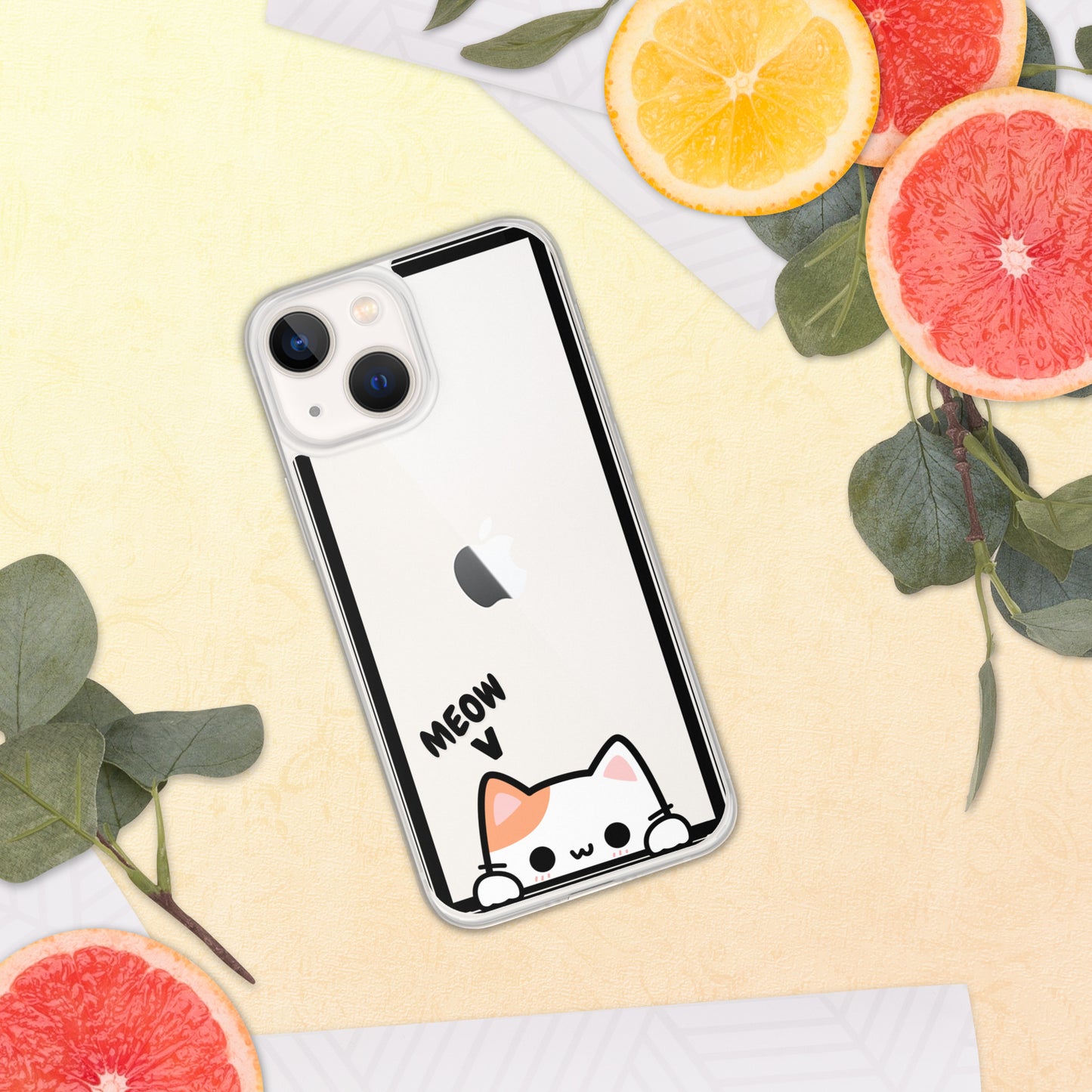 Clear Cat Case for iPhone®