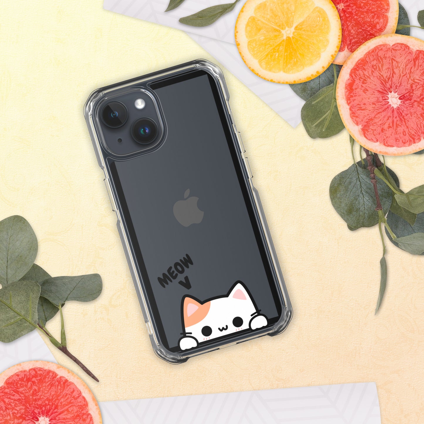 Clear Cat Case for iPhone®