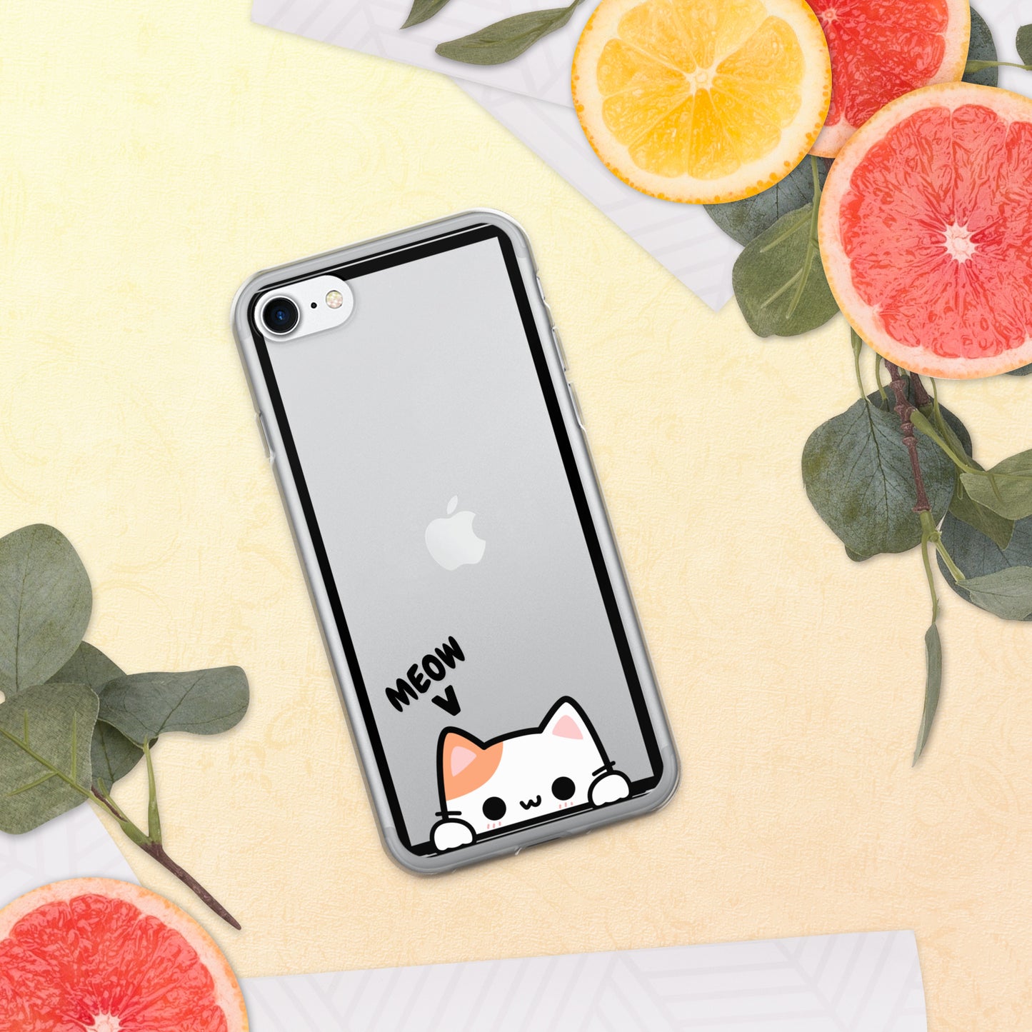 Clear Cat Case for iPhone®