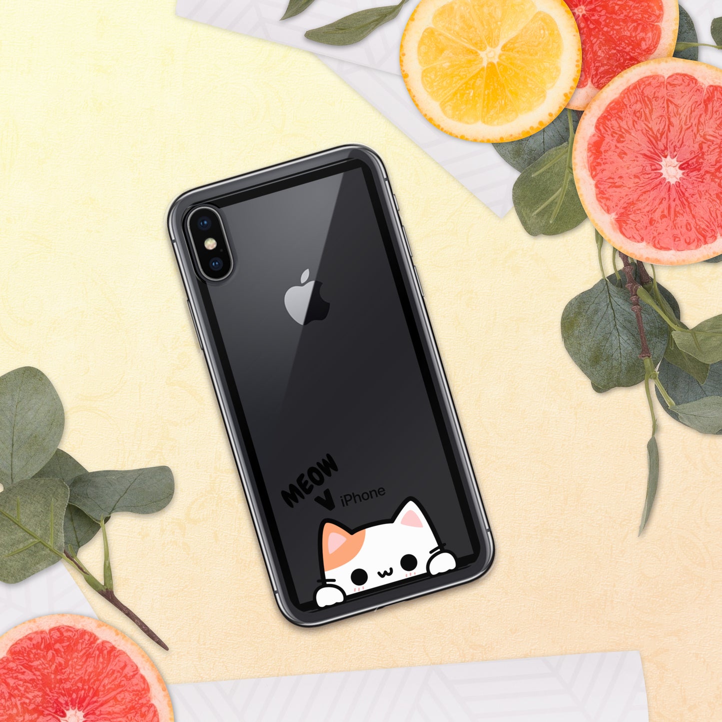 Clear Cat Case for iPhone®