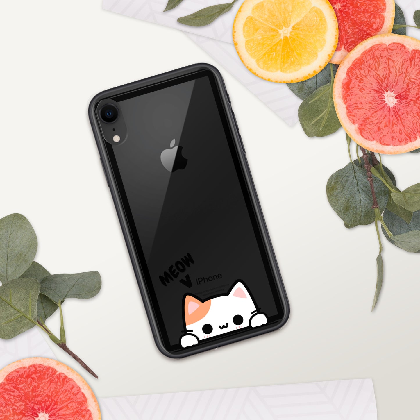 Clear Cat Case for iPhone®