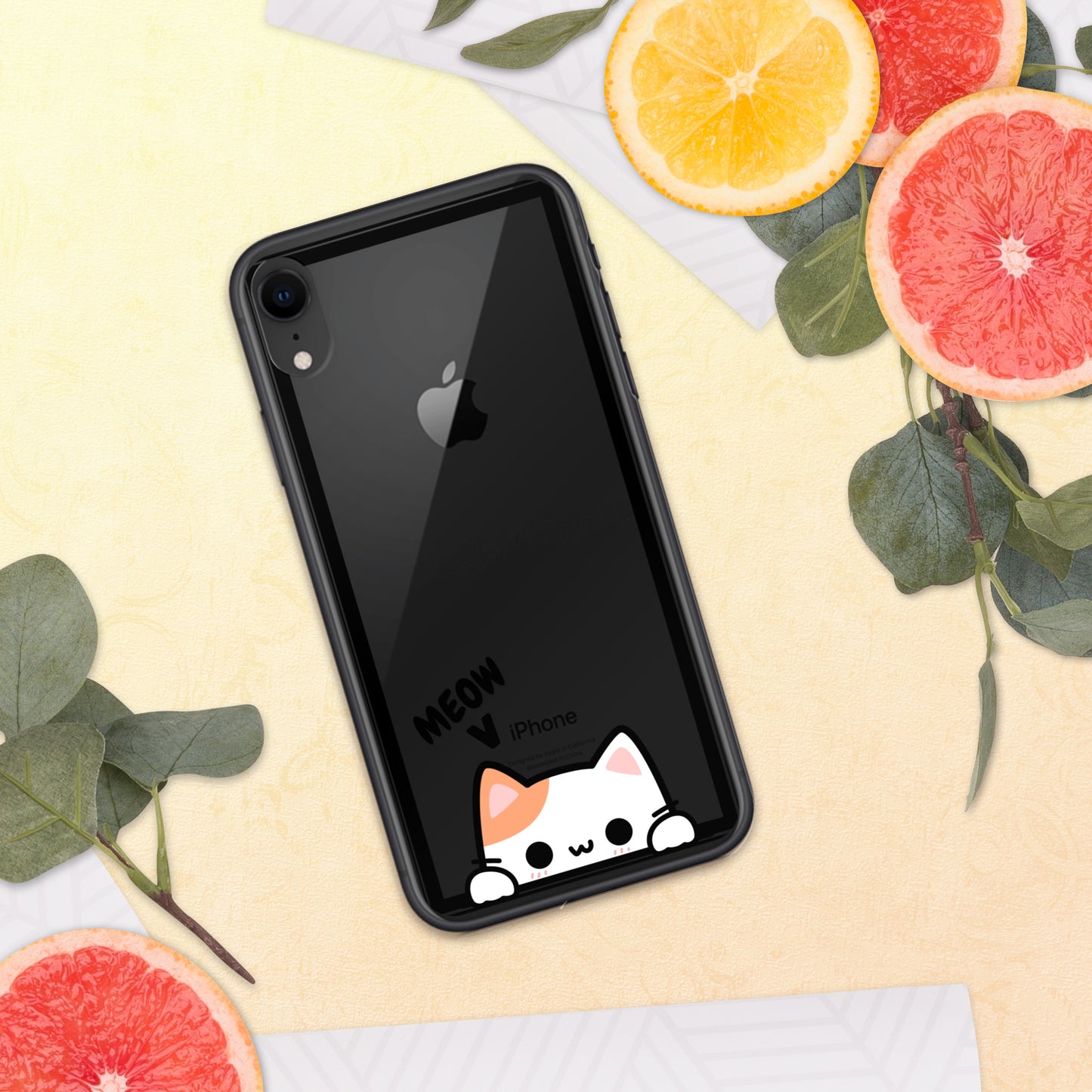 Clear Cat Case for iPhone®